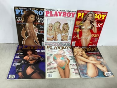Playboy magazines