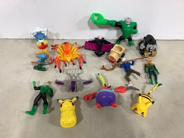 Toy lot(Pokemon, Smurfs, Transformers, and more)