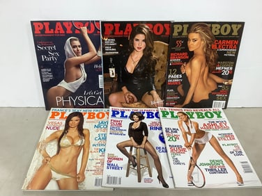 Playboy magazines