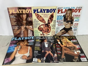 Playboy magazines