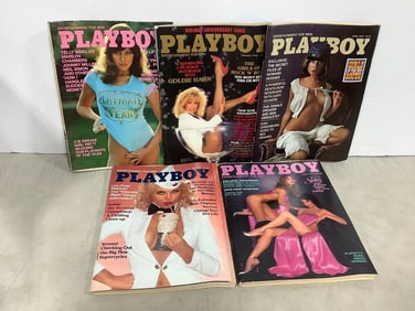 Playboy magazines