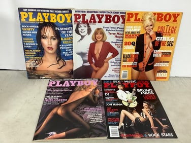 Playboy magazines