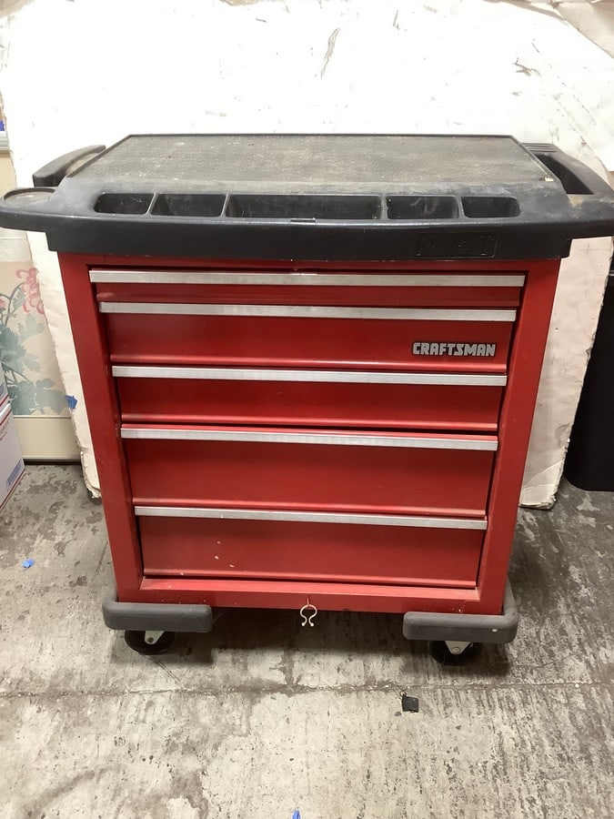 Craftsman Toolbox with wheels(34in.x20in.x34in.) (1 of 1)