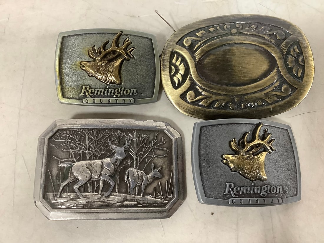 Various Belt Buckles: Various Belt Buckles