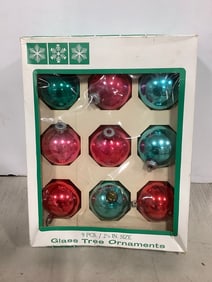 Vintage Glass Tree Ornaments
