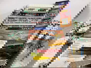 Various Hess Trucks, and Model Rockets
