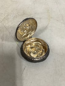 Sterling silver compact