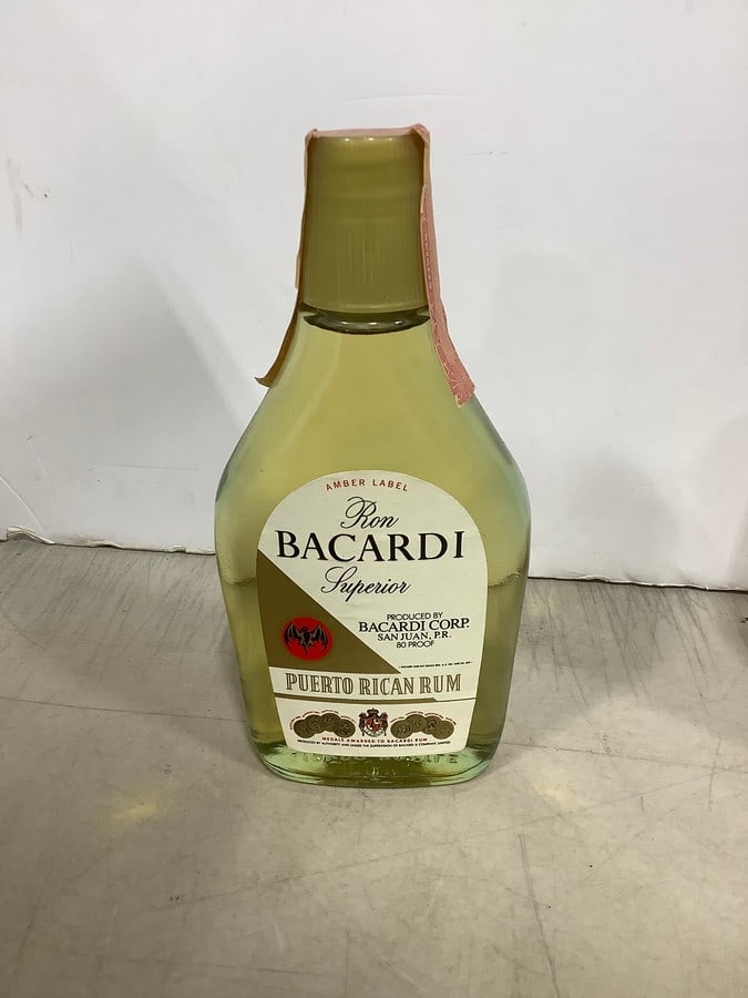 Ron Bacardi Superior puerto rican rum(80 proof, 200mL): Ron Bacardi Superior puerto rican rum(80 proof, 200mL)