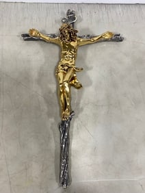 Jesus on the cross decor(19in.long)