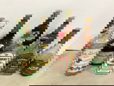 Various Alcohol (Jack Daniels, Bacardi, Gordons Vodka, etc) *Different Amounts in Each*