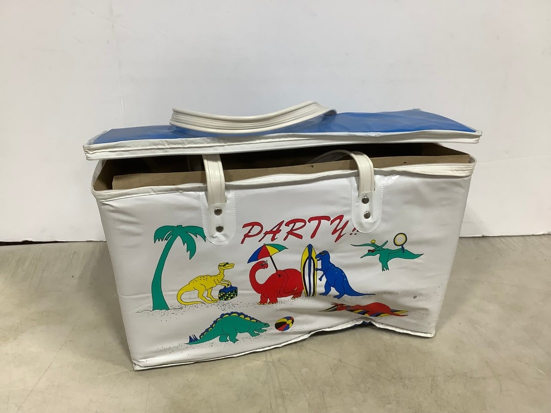 1960's insulated cooler bag (1 of 1)