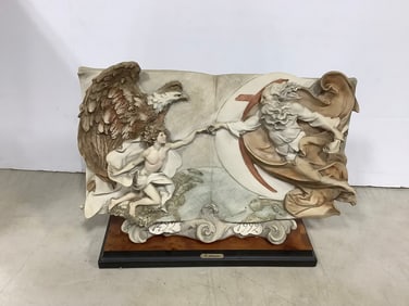 G. Armani display statue(10in.x14.5in.x5.5in.)