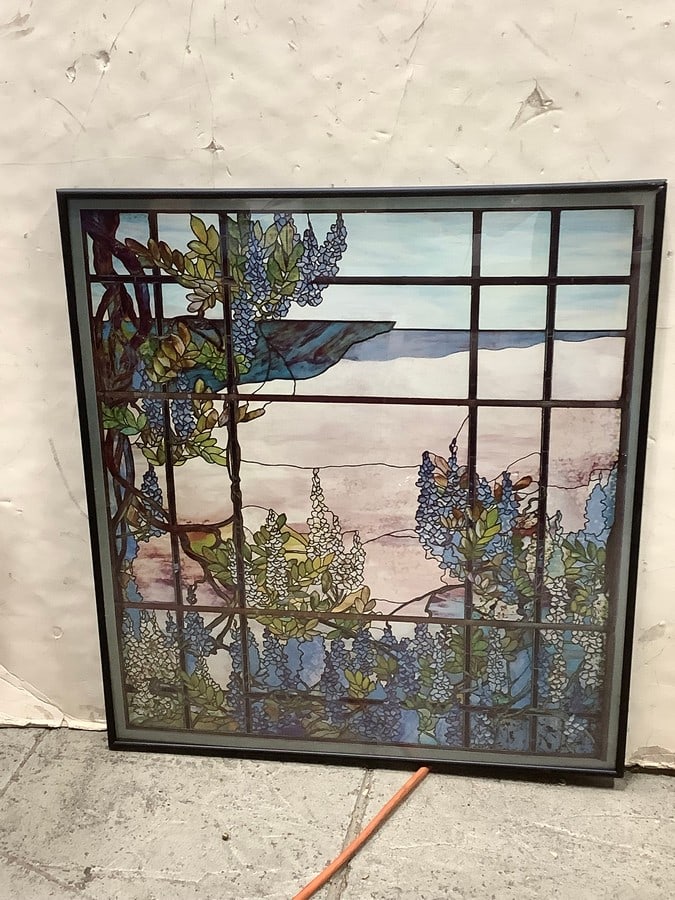 Framed abstract artwork(24in.x26in.) (1 of 1)