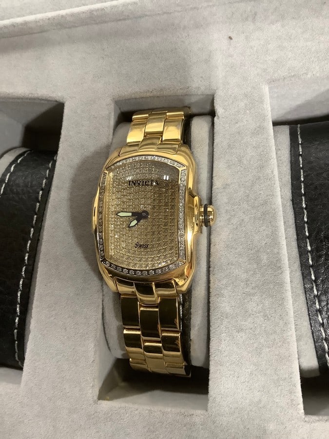 Men's Invicta diamond watch (1 of 1)