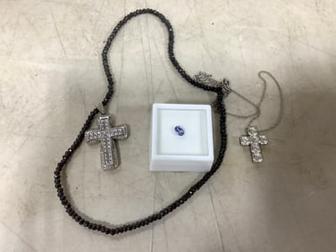 Sterling Silver Necklaces and .65ct Tanzanite Gemstone