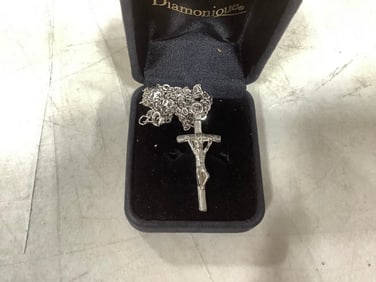 Sterling Silver Cross Necklace