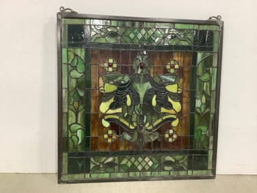 Stained Glass Wall Hanging (17inx17in)