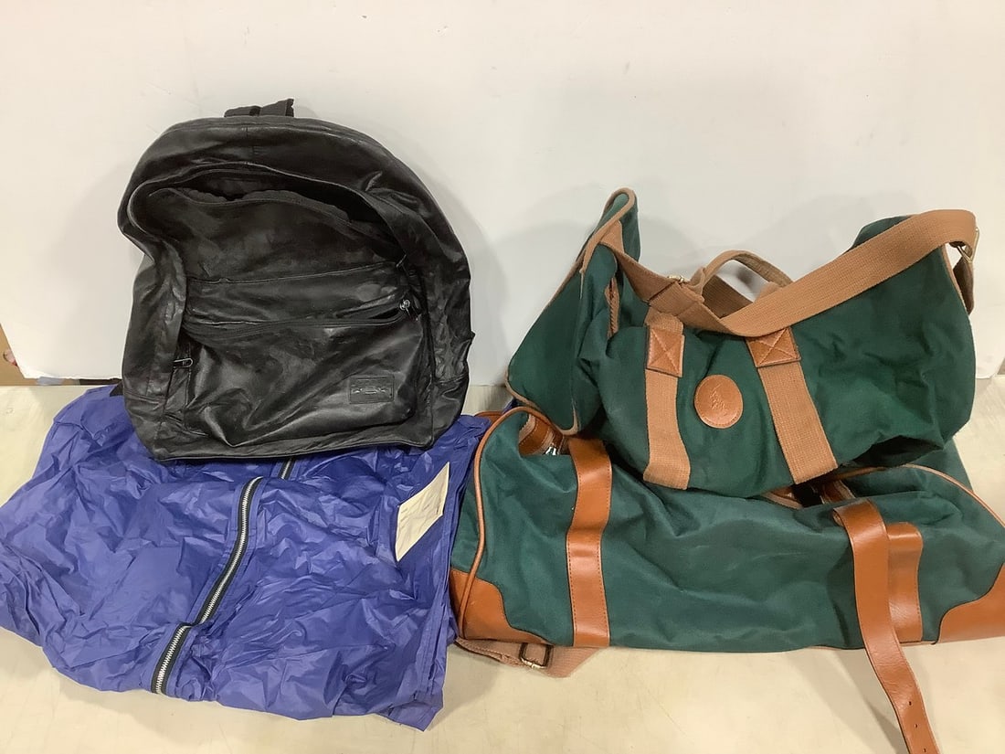 Ralph Lauren Travel Bags, Leather Backpack, and Garment Bag (1 of 1)