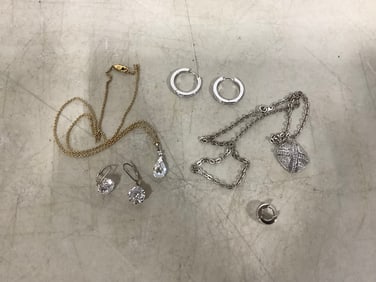 Costume jewelry(earrings and necklaces)