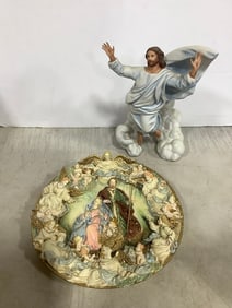 Religious decor(tallest 10in.)
