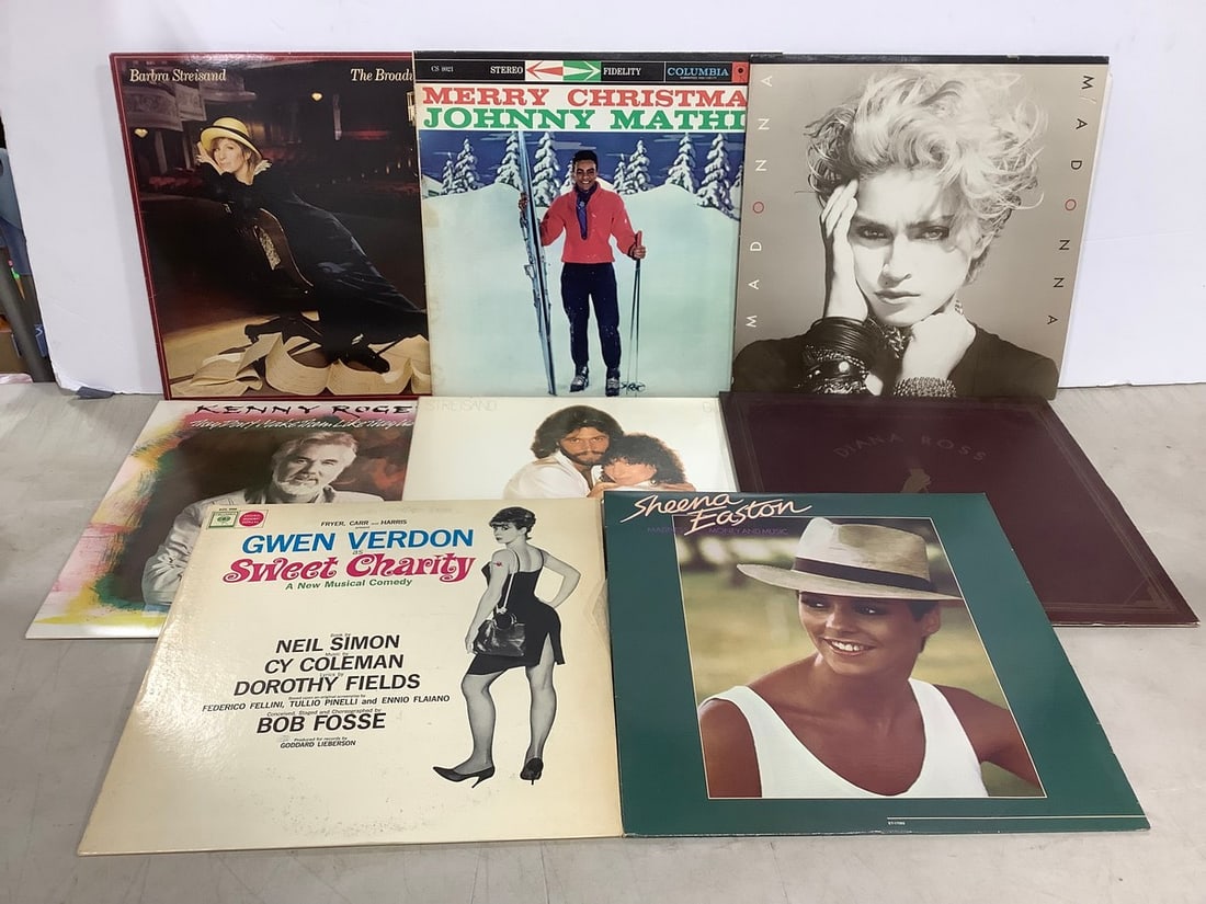 Vintage records(Barbra Streisand, Madonna, Johnny Mathis, and more) (1 of 1)