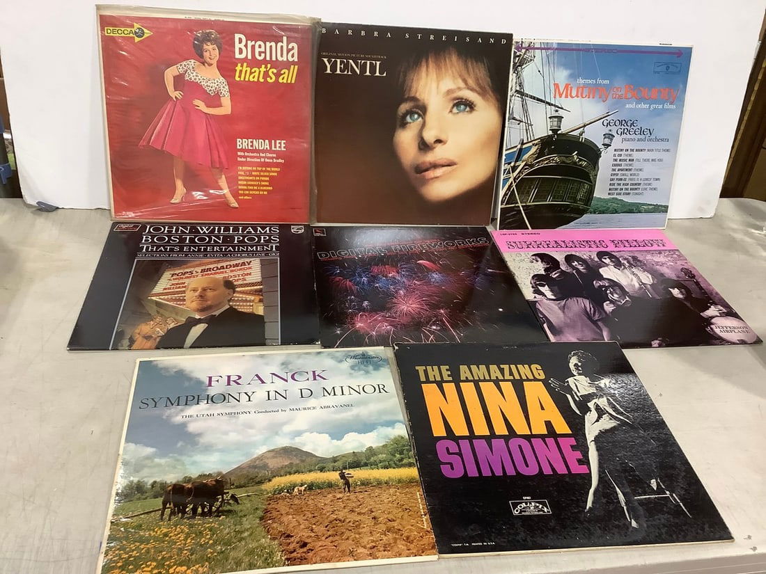 Vintage records(Brenda Lee, Surrealistic Pillow, John Williams, and more): Vintage records(Brenda Lee, Surrealistic Pillow, John Williams, and more)