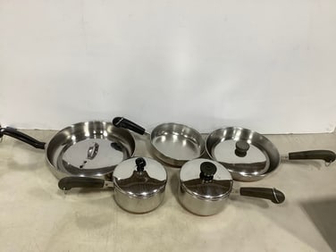 Revere Ware Pots and Pans