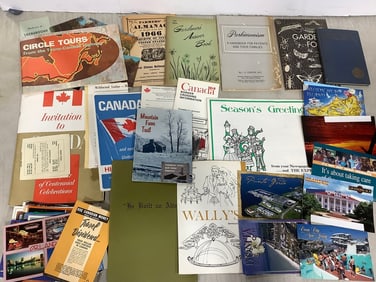 Vintage Booklets, Postcards, and more