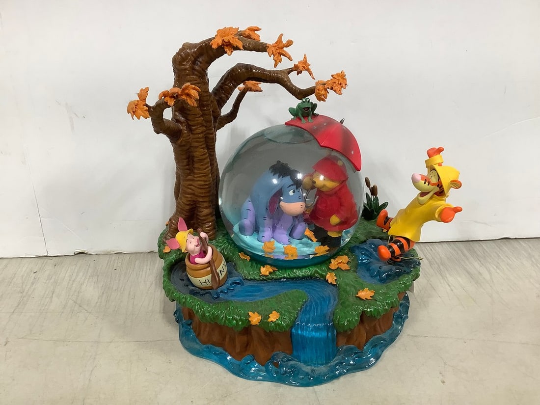 Disney Musical Snow Globe *SLIGHT chip in back* (10in Tall): Disney Musical Snow Globe *SLIGHT chip in back* (10in Tall)
