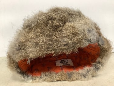 Vintage Mad Bomber Fur Hat (Large)