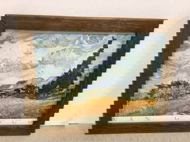 Framed Van Gogh Art Print (17inx20.5in)
