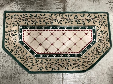 Lillizn Vernon Rosemont Fireplace Hearth Rug (25inx45in)