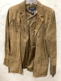Denim & Co Cowboy Jacket (Size: L)