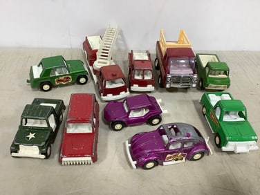 Various Diecast Cars (Buddy L, Tootsie Toy, etc)