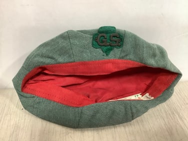 Vintage Girl Scout Hat (Size: S)