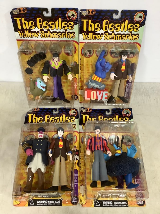 Various Beatles Macfarlane Figures: Various Beatles Macfarlane Figures