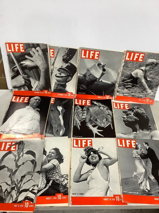 Various Life Magazines *covers falling off*: Various Life Magazines *covers falling off*