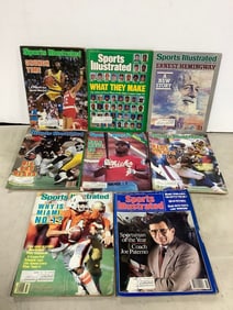 Various Sports Illustrated Magazines