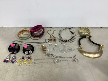 Costume jewelry(Chico's necklace, Colette earrings, and more)