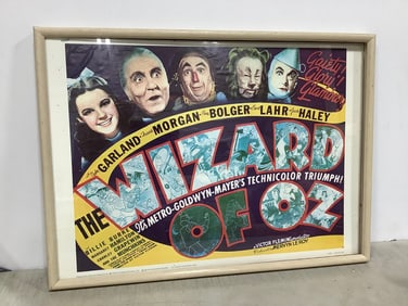 The Wizard of Oz framed litho print(21.5in.x29.5in.)