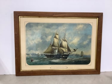 Le Bresilien framed print(21.5in.x21.5in.)