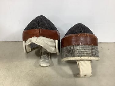 Fencing helmets