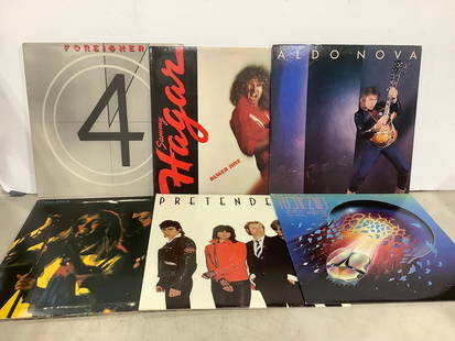 Vintage records(Aldo Nova, Foreigner, Journey, and more): Vintage records(Aldo Nova, Foreigner, Journey, and more)