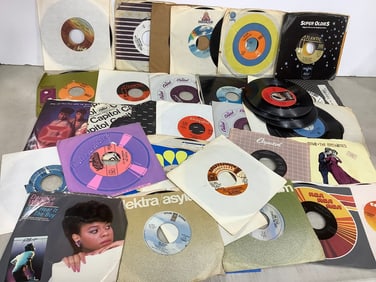 Vintage 45's(Jay Novelle, Olivia Newton John, The Blues Brothers, and more)