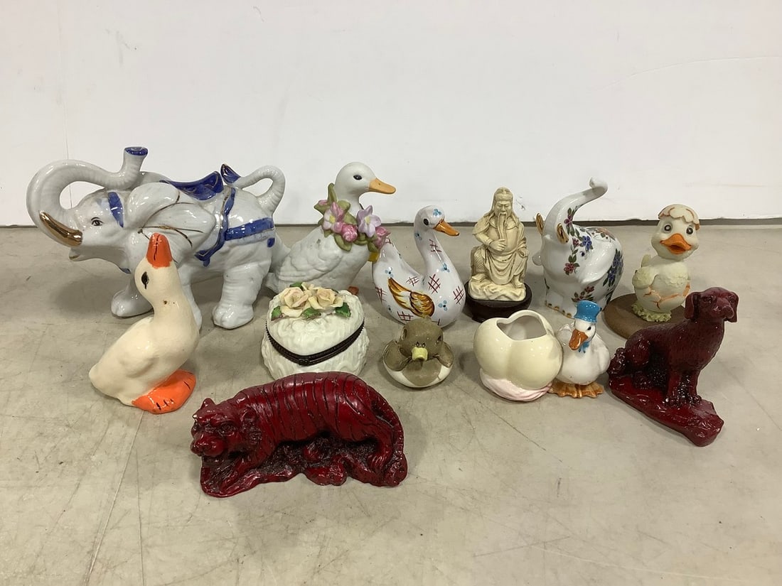 Various Decorative Figurines (Tallest - 6in) (1 of 1)