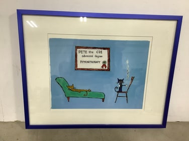 Pete the Cat Artwork (11.5inx14.5in)