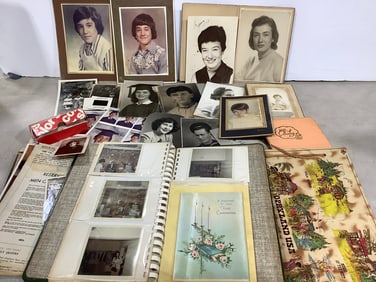 Vintage Photographs, Scrapbook, and more