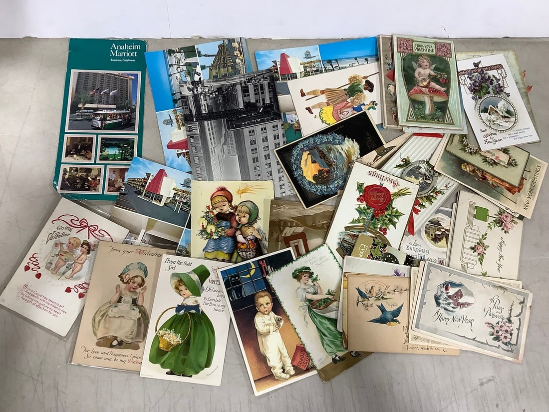 Vintage Holiday Cards/Postcards (1 of 1)