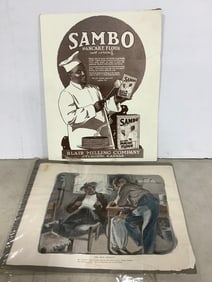 The Main Penalty' and 'Sambo' Art Prints (11inx14in)