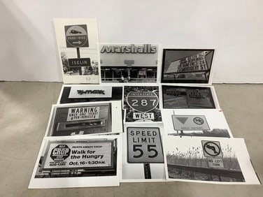 New Jersey road signs press photos